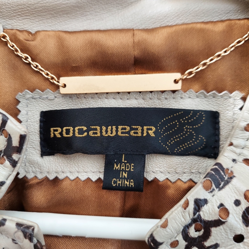 Faux leather jacket Rocca  Wear - Picture 4 of 4